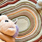 Multicolor Strata Layer Statement Rug