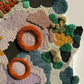 Tropical Paradise Multicolor Irregular Rug