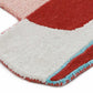 Crimson Pulse Modern Area Rug