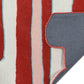 Crimson Pulse Modern Area Rug