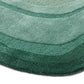 Emerald Layered Texture Rug