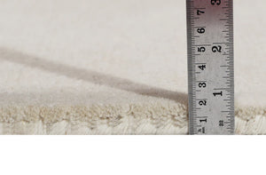 Noir Contour Minimal Irregular Shape Rug