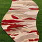 Fragmented Terrain Modern Irregular Rug