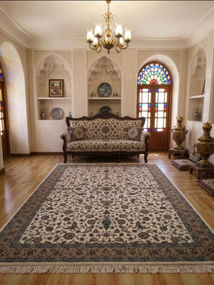 Khameera  Cream   Iranian Rug
