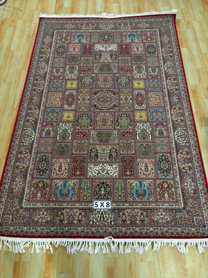 Tahsar Red Iranian Rug