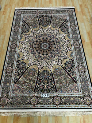 Mahvis  Cream Iranian Rug