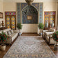 Yaris Grey  Cream Iranian Rug