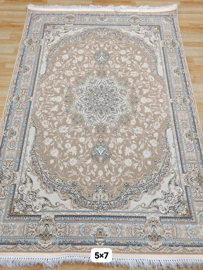 Hargan Beige Iranian Rug
