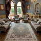 Zabreen Green Iranian Rug