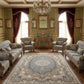 Quasim Grey Iranian Rug
