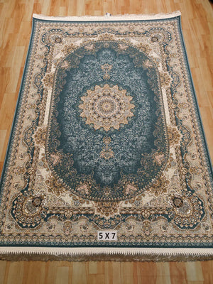 Raahil Blue Iranian Rug