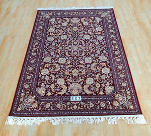 Fawaad Maroon Iranian Rug