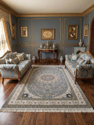 Umair Blue Iranian Rug