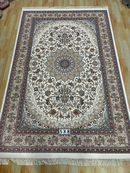 Tarique Off White Iranian Rug