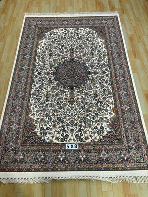 Latif Off White Iranian Rug