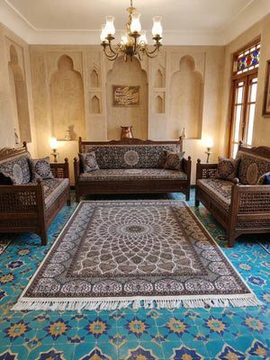 Wakmar Off White Iranian Rug