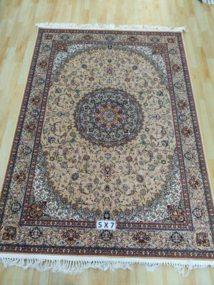 Bakth-Noor Brown Iranian Rug