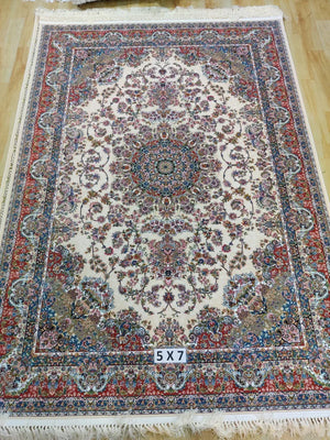Sahzaad Cream Iranian Rug