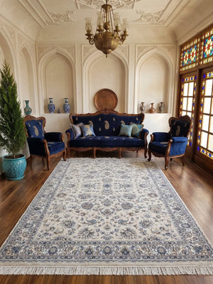 Sultan-Bakhi Grey Iranian Rug