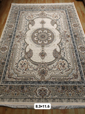 Gause-Darbar Cream Iranian Rug