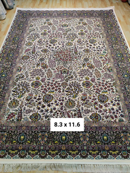 Rahmani Cream Iranian Rug
