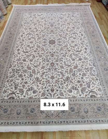 Kudal e Noor Off White Iranian Rug