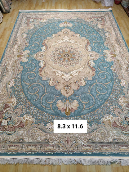 Nahida Blue Iranian Rug