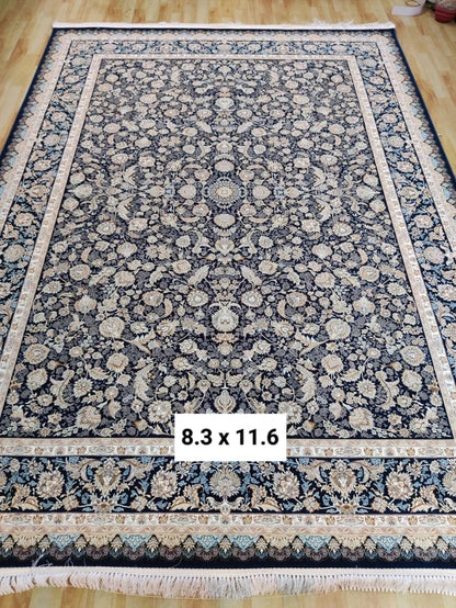 Arshad Black Iranian Rug