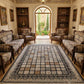 Saarin Black Iranian Rug