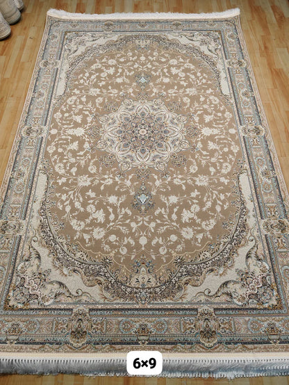 Qasas Brown Iranian Rug