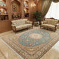 Fauziya Dusty  Blue Iranian Rug