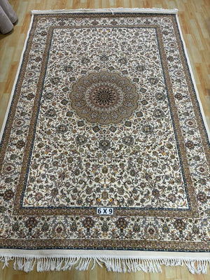 Hadiba Off White Iranian Rug
