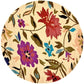Surma Floral Round Hand Tufted Rug