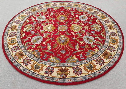Jaslin  Round Hand Tufted Rug