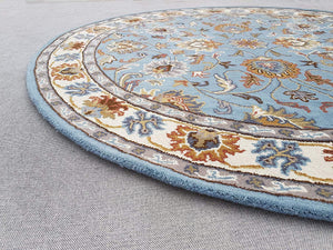 Kaazi Round Hand Tufted Rug