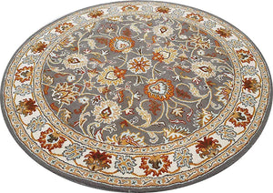 Sakren Round Hand Tufted Rug