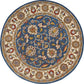 Tabdin Round Hand Tufted Rug
