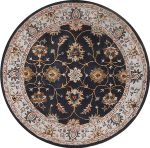Zufer Round Hand Tufted Rug