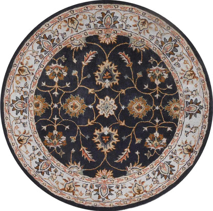 Zufer Round Hand Tufted Rug