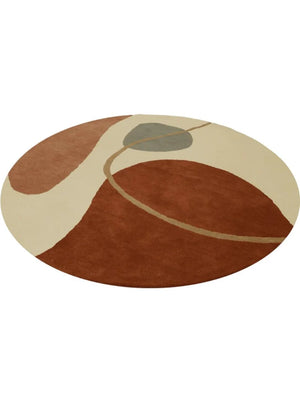 Femin Round Hand Tufted Rug