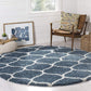 Acrelyic Round Shaggy Carpet & Rug