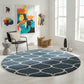 Acrelyic Round Shaggy Carpet & Rug