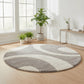 Cloudy Round Shaggy Carpet & Rug