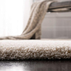 Wings Round Shaggy Carpet & Rug