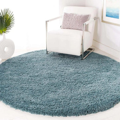 Loop Round Shaggy Carpet & Rug