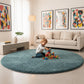 Loop Round Shaggy Carpet & Rug