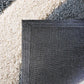 Modern Grey & White Shaggy Carpet
