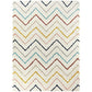 Zigzag Multicolour Shaggy Carpet