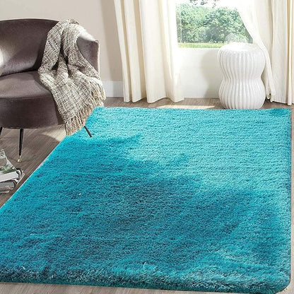 Blink Blue Shaggy Carpet