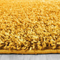 Handmad Yellow Shaggy Carpet
